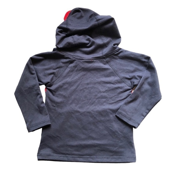 Tommy Bahama Long Sleeve Hoodie T-shirt Blue Red Size 2T - Picture 3 of 8
